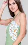Halter Neck Floral Printed Cami