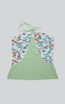 Halter Neck Floral Printed Cami