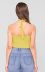 Halter Neck Crop Tank Top