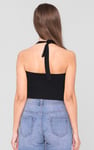 Halter Neck Crop Tank Top