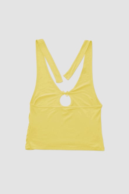 Halter Neck Crop Tank Top