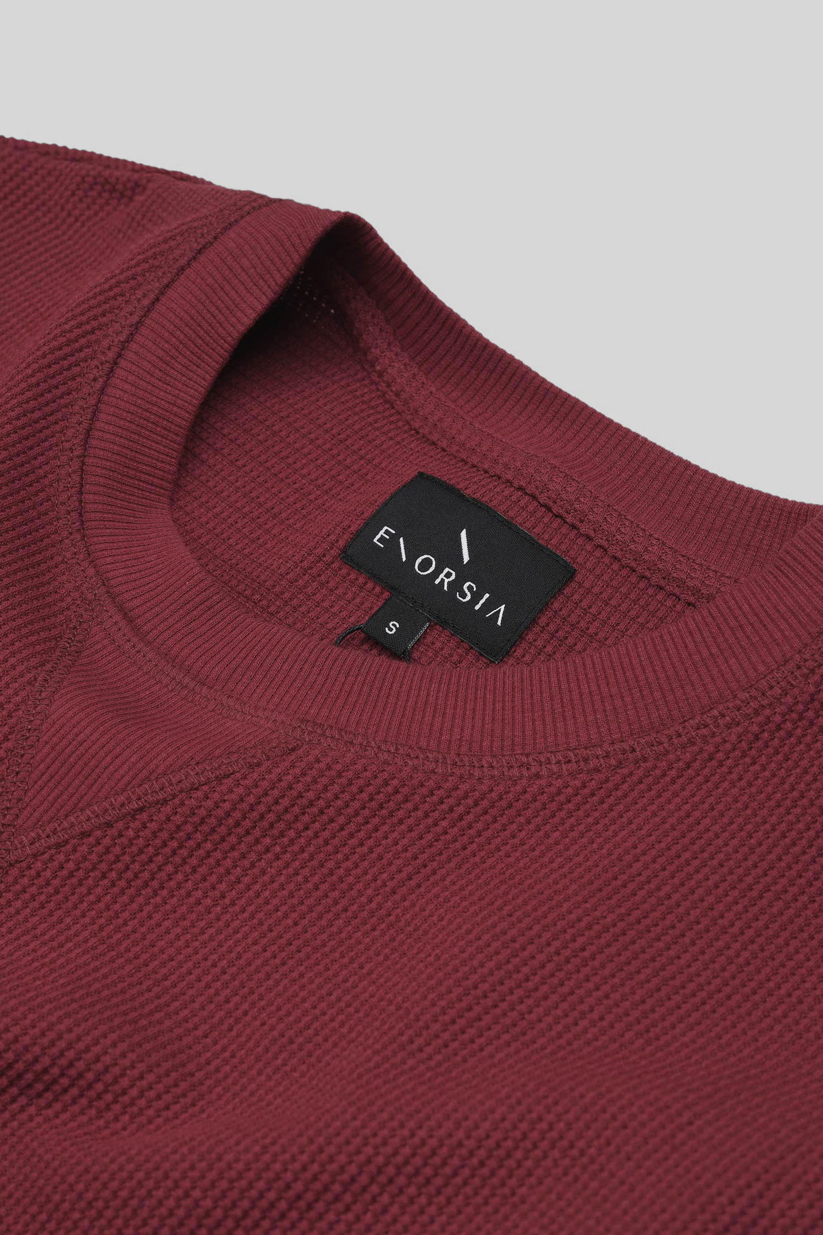 Men’s Regular Fit Waffle T-Shirt | Enorsia