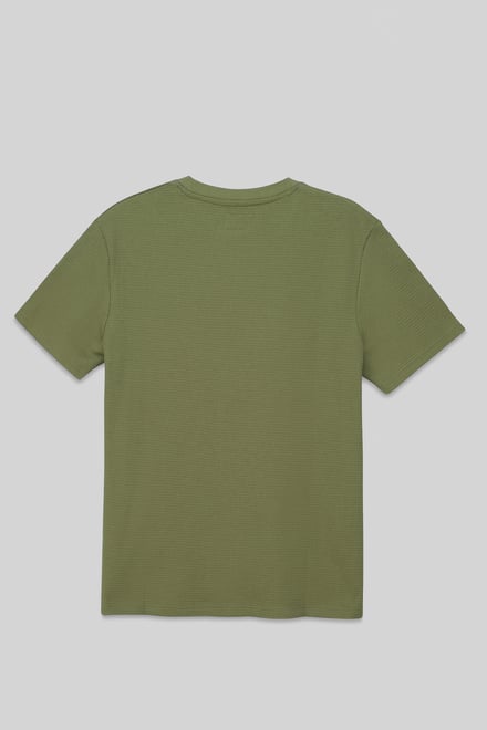 Men’s Regular Fit Waffle T-Shirt | Enorsia