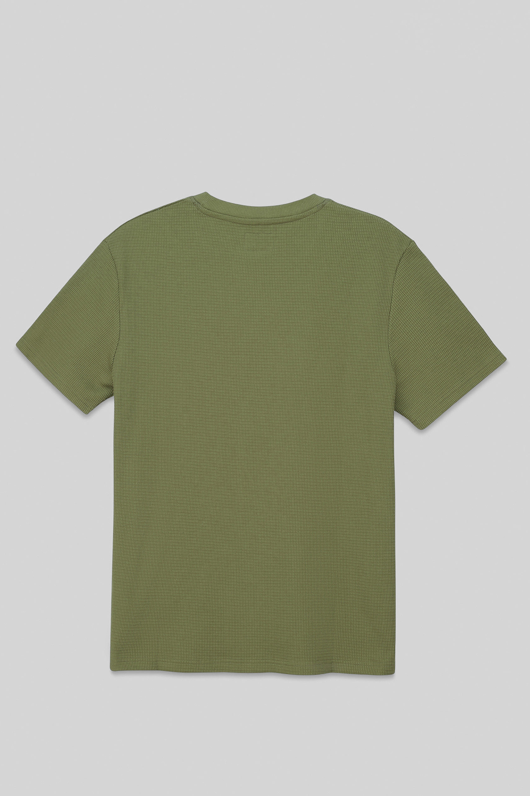 Men’s Regular Fit Waffle T-Shirt | Enorsia
