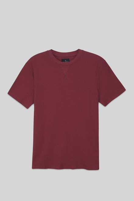 Men’s Regular Fit Waffle T-Shirt | Enorsia