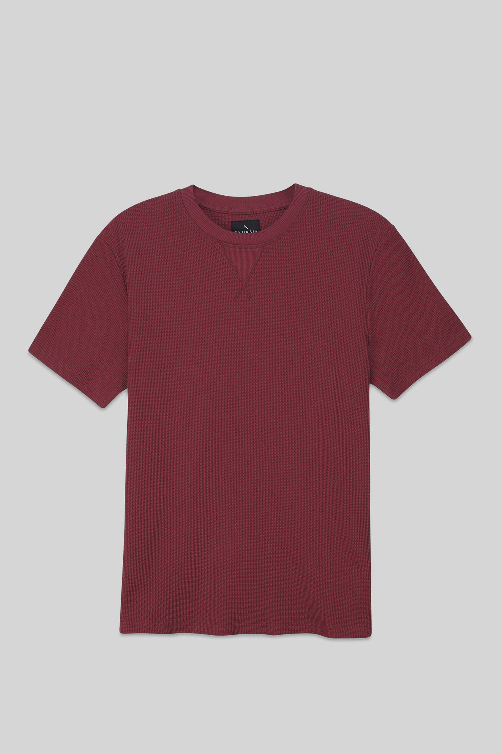 Men’s Regular Fit Waffle T-Shirt | Enorsia