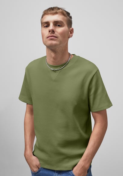 Men’s Regular Fit Waffle T-Shirt | Enorsia