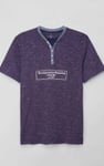 Half Placket Y/D T-Shirt