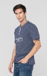 Half Placket Y/D T-Shirt