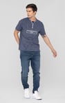 Half Placket Y/D T-Shirt