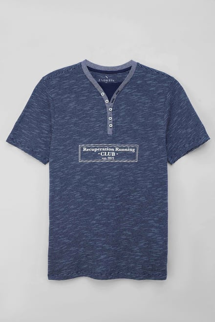 Half Placket Y/D T-Shirt