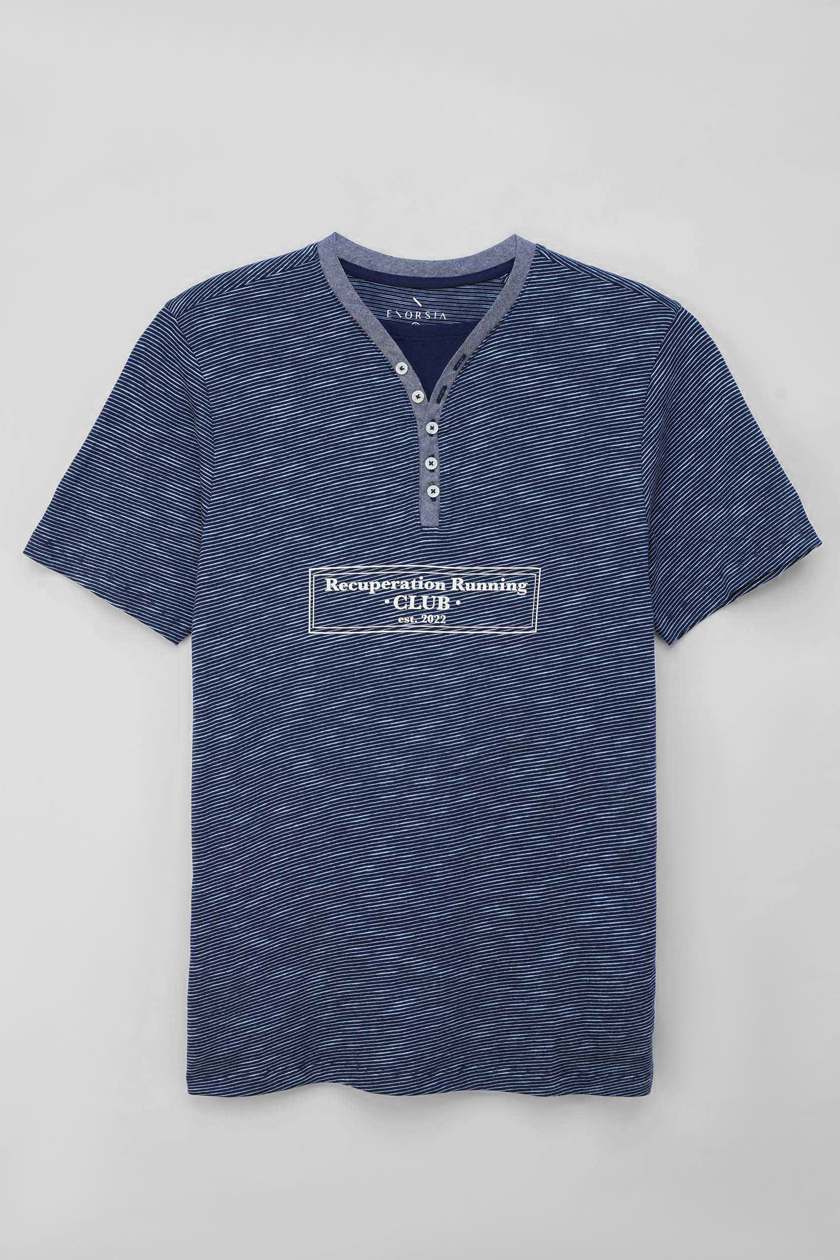 Half Placket Y/D T-Shirt