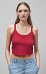 Cross Back Crop Cami