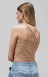 Cross Back Crop Cami