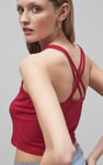 Cross Back Crop Cami