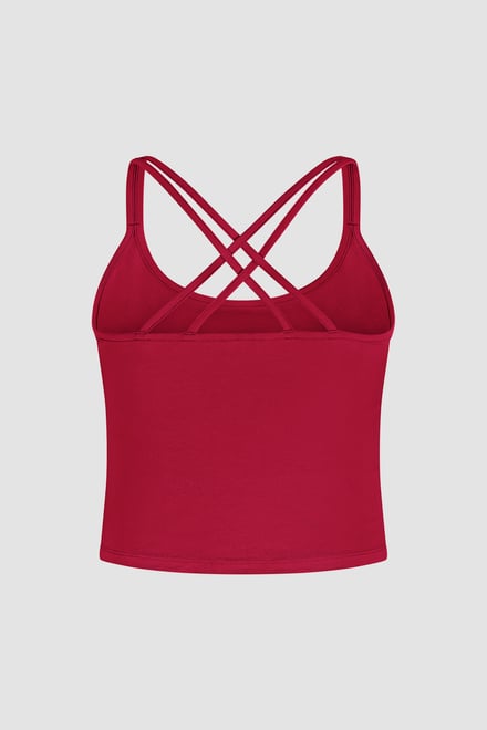 Cross Back Crop Cami