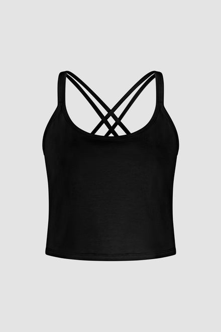 Cross Back Crop Cami