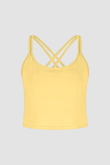 Cross Back Crop Cami