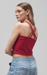 Cross Back Crop Cami