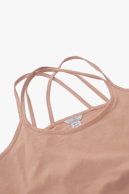 Cross Back Crop Cami