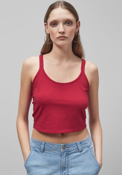 Cross Back Crop Cami