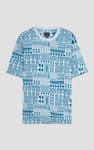 Mens Geometric Printed T-Shirt