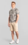 Mens Geometric Printed T-Shirt