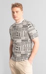 Mens Geometric Printed T-Shirt
