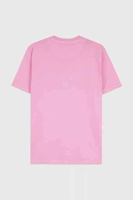 Short Sleeve Henley Washed Tee