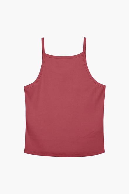 Square Neck Ribbed Cami
