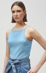 Square Neck Ribbed Cami