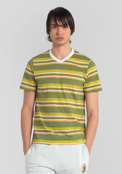 Engineering Stripe Mens T-Shirt