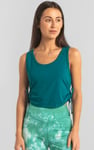 Ruched Rib Vest Tank Top