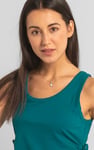 Ruched Rib Vest Tank Top
