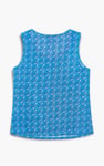 Wave Printed Vest Tank Top