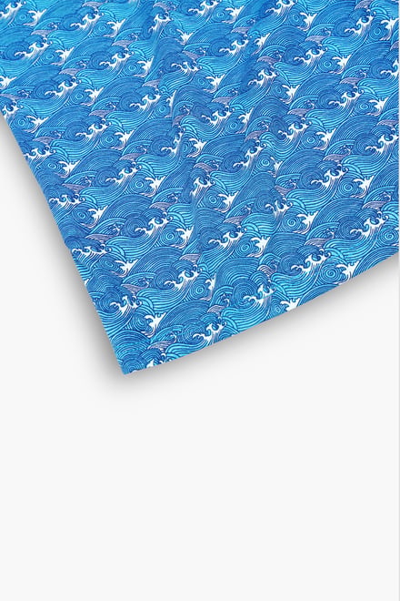 Wave Printed Vest Tank Top