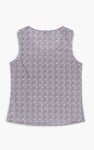 Wave Printed Vest Tank Top