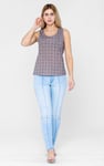 Wave Printed Vest Tank Top