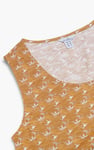 Wave Printed Vest Tank Top