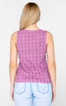 Wave Printed Vest Tank Top