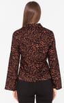 Tie Open Front Viscose Blouse