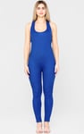 Criss-Cross Back Ribbed Bodysuit