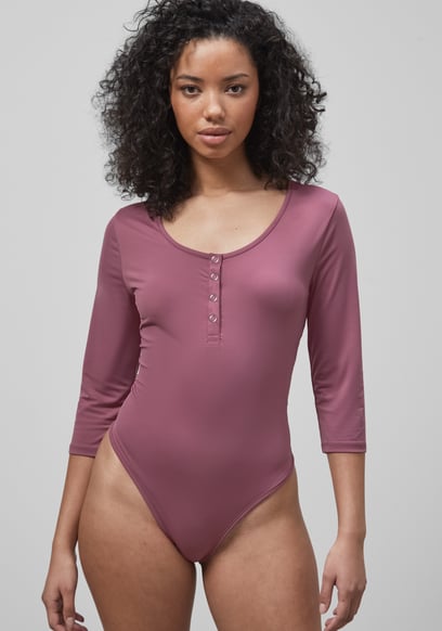 Black Slim Body Suit