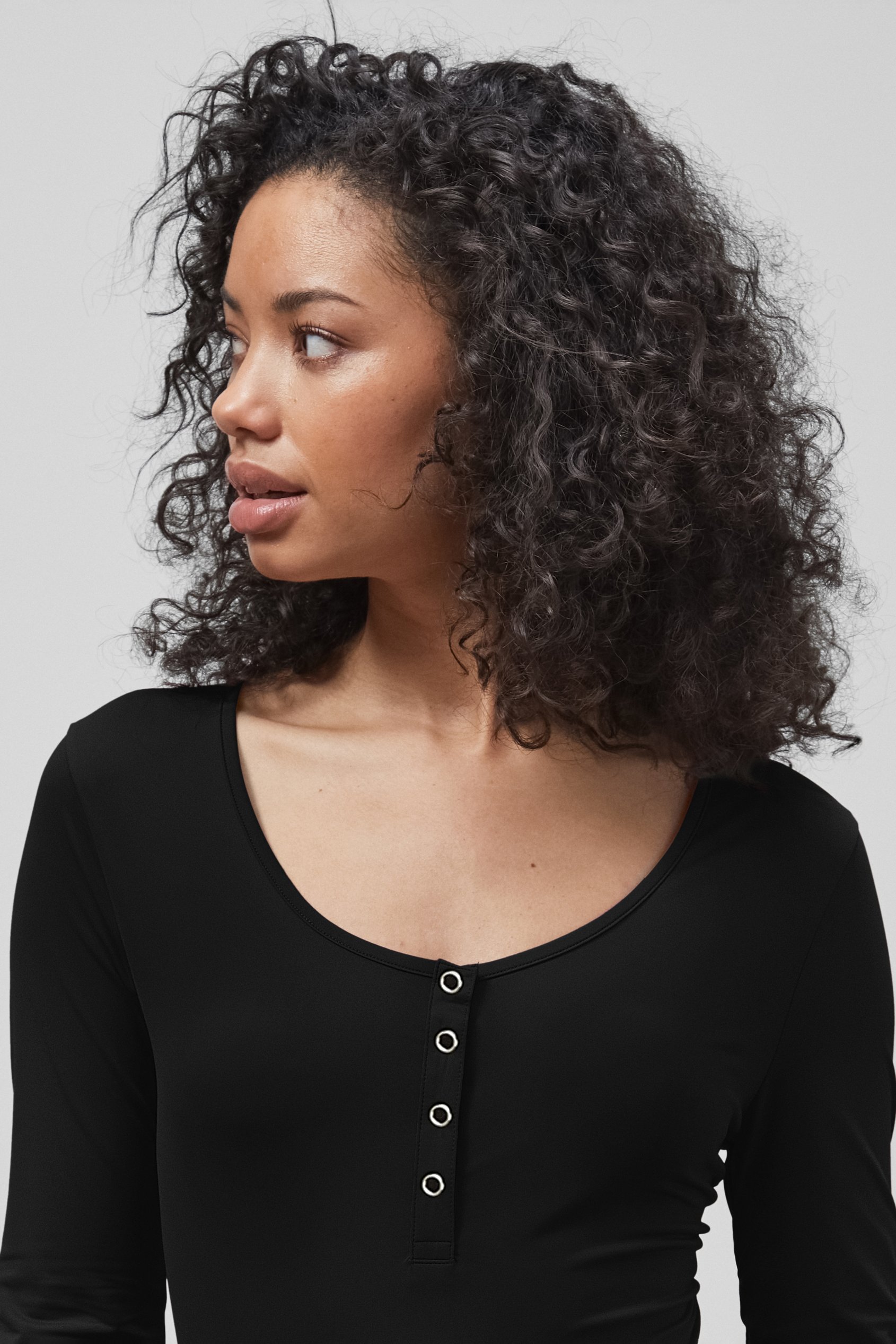 Black Slim Body Suit