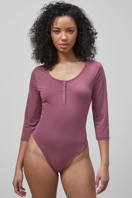 Black Slim Body Suit