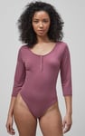 Black Slim Body Suit