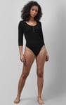 Black Slim Body Suit