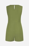 V-Neck Sleeveless Viscose Playsuit