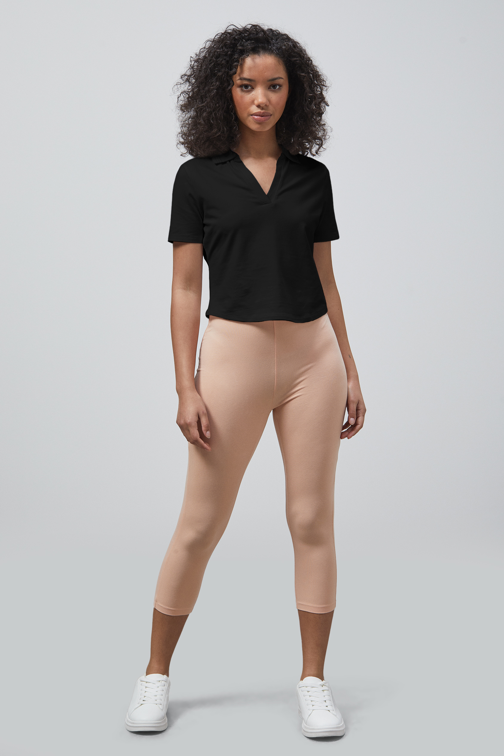 V-Neck Polo Shirt