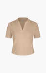 V-Neck Polo Shirt
